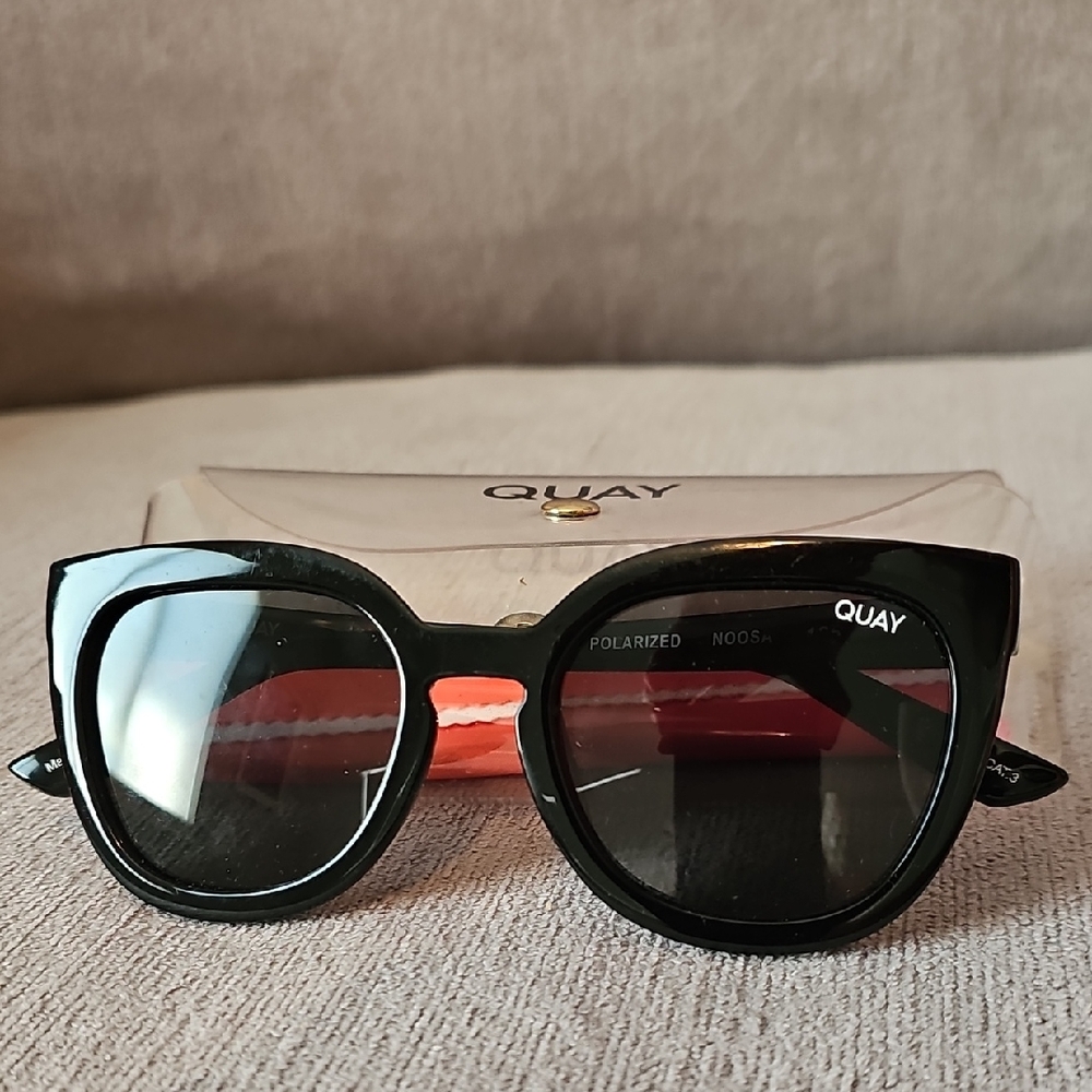 Quay Australia Polarized Black Sunglasses